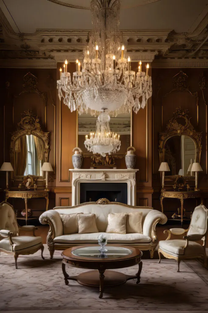 Luxury villa interior